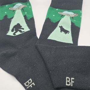 UFO and Bigfoot Themed Socks